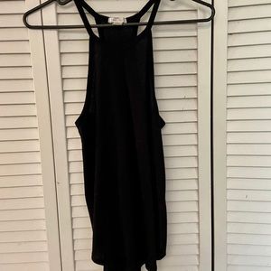 Black Halter Tank